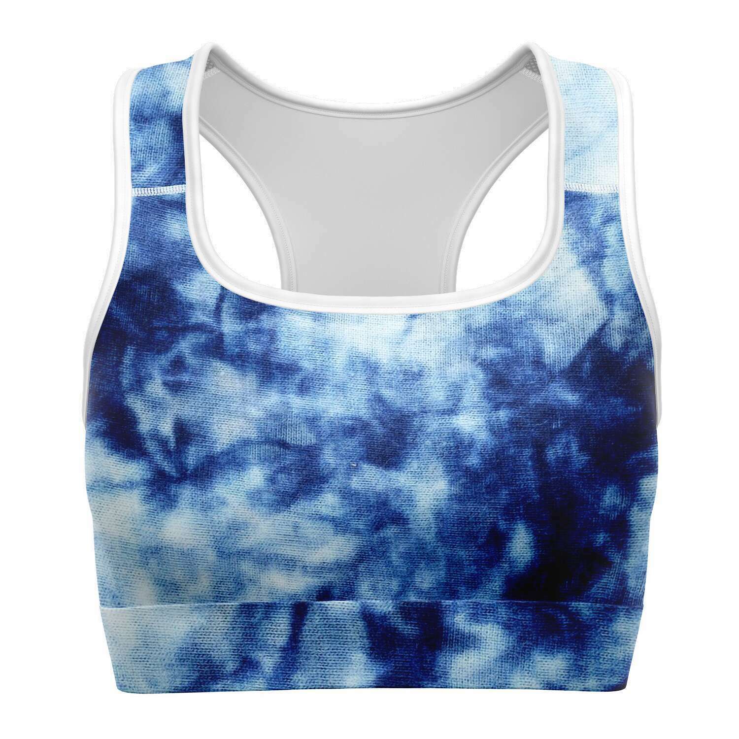 IMSOOFLY Blue Ink Tie Dye