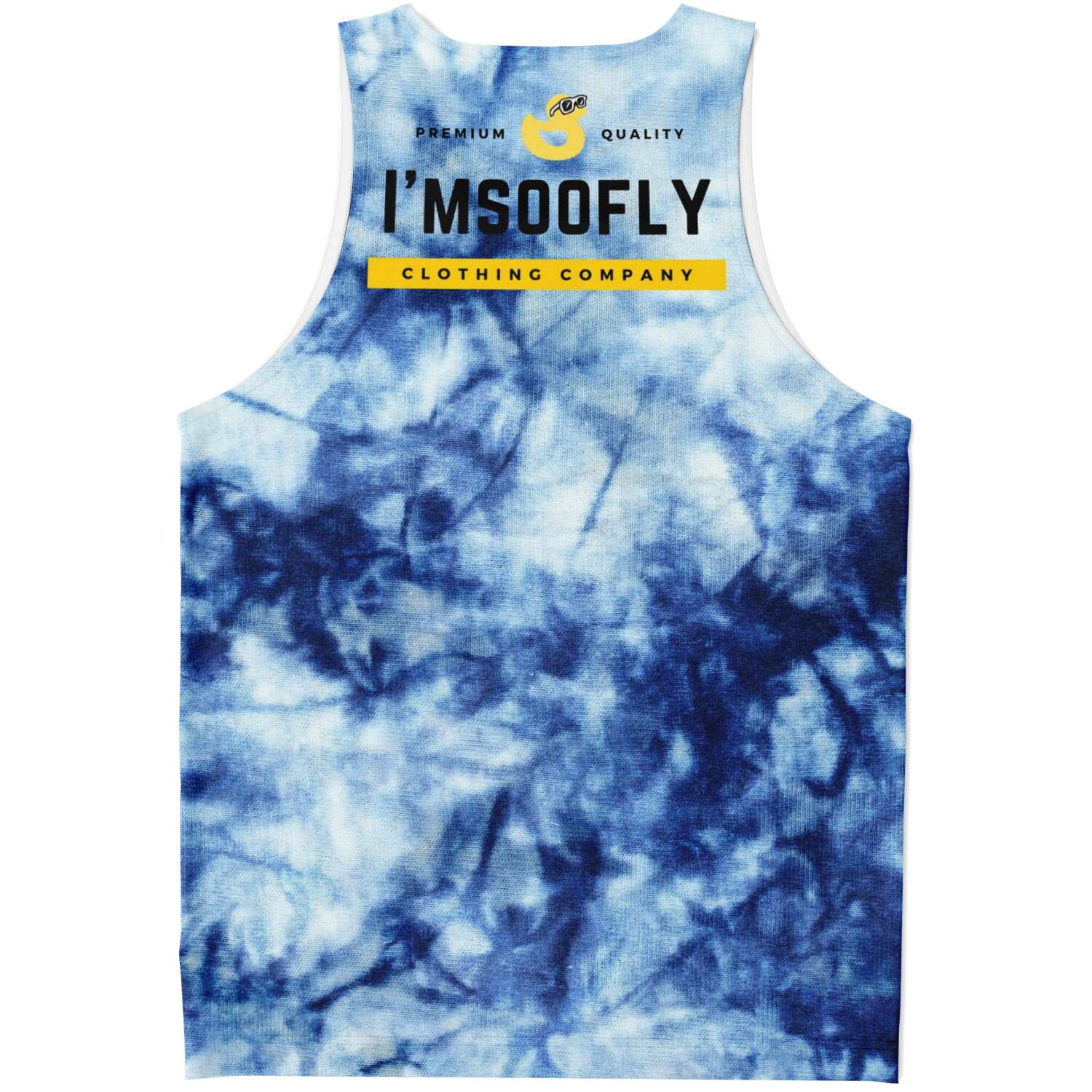 IMSOOFLY Blue Tie Dye